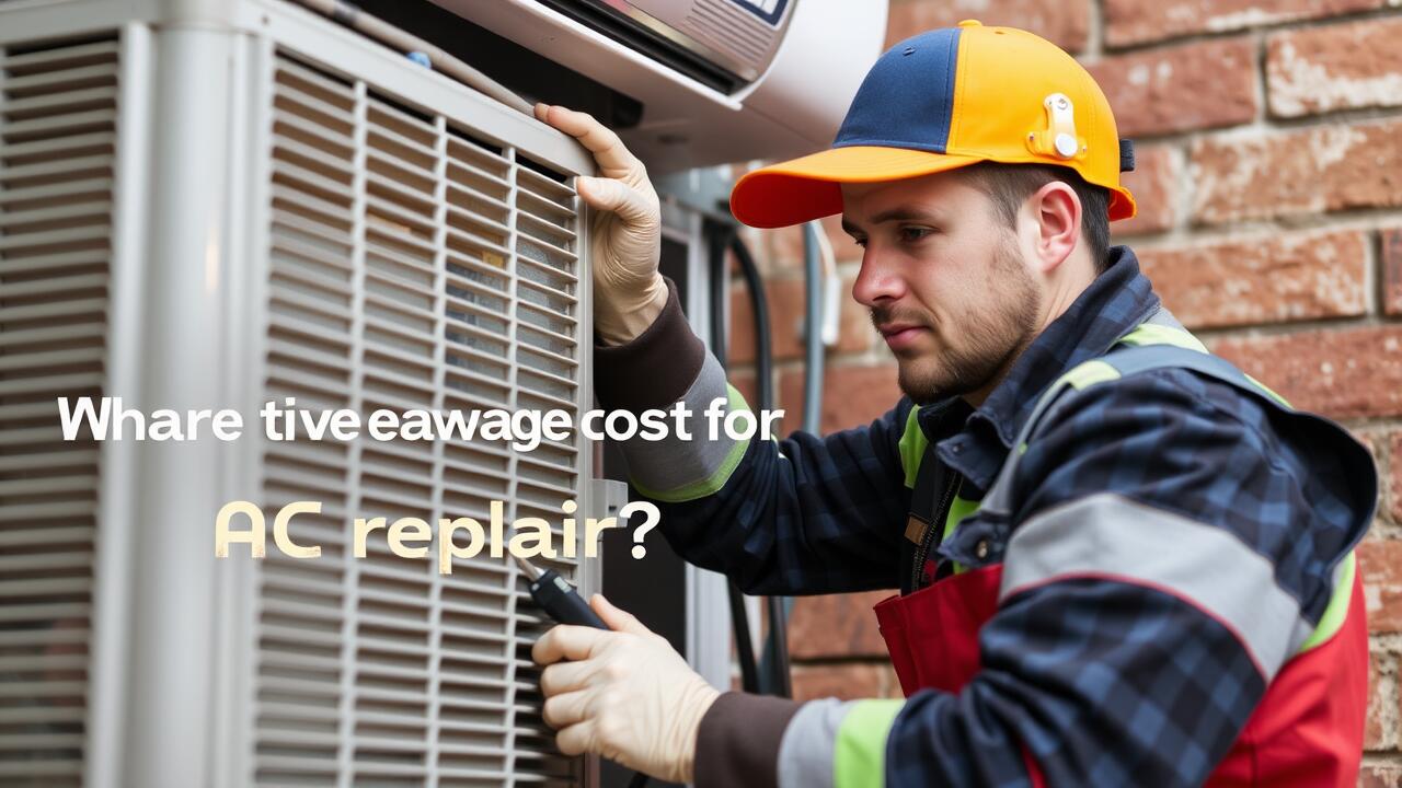 What is the average cost for AC repair?